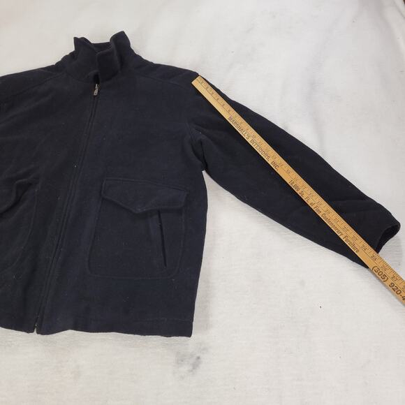 VTG Columbia Jacket Coat Mens Size XXL Black Wool Blend Zip Chore Winter Cold - Picture 9 of 16